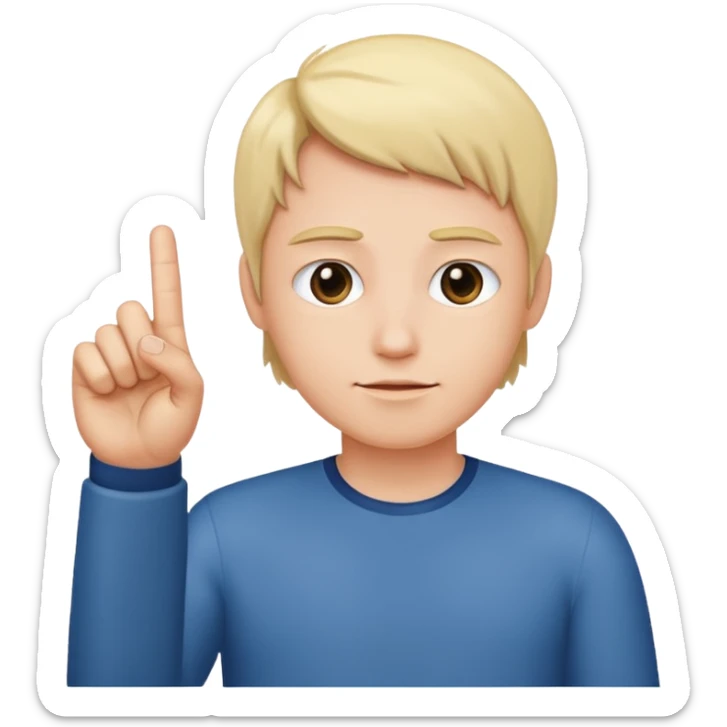 Hitler qui lève le 3ème doigt et gardeTOUT les autres doigts fermes fermé   sticker