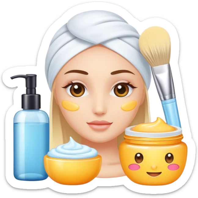 skin care Kit sticker