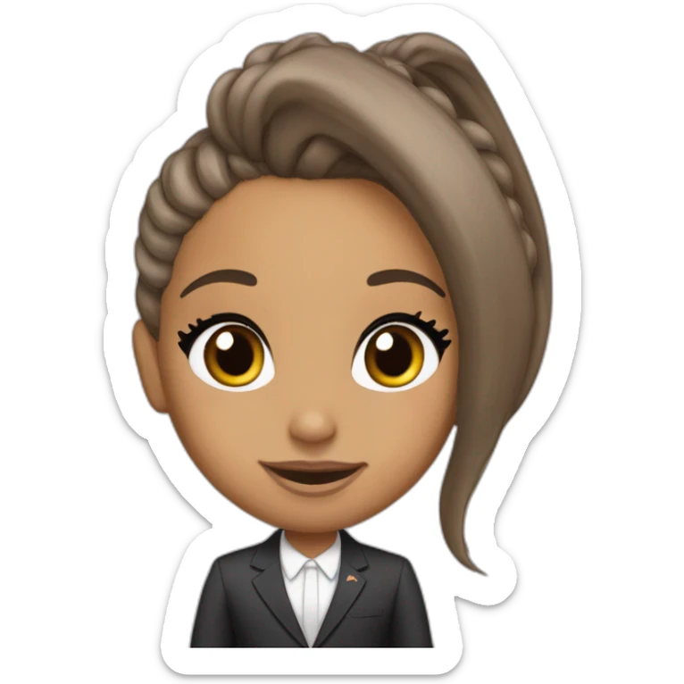 ariana grande as the president of the united states of america sticker