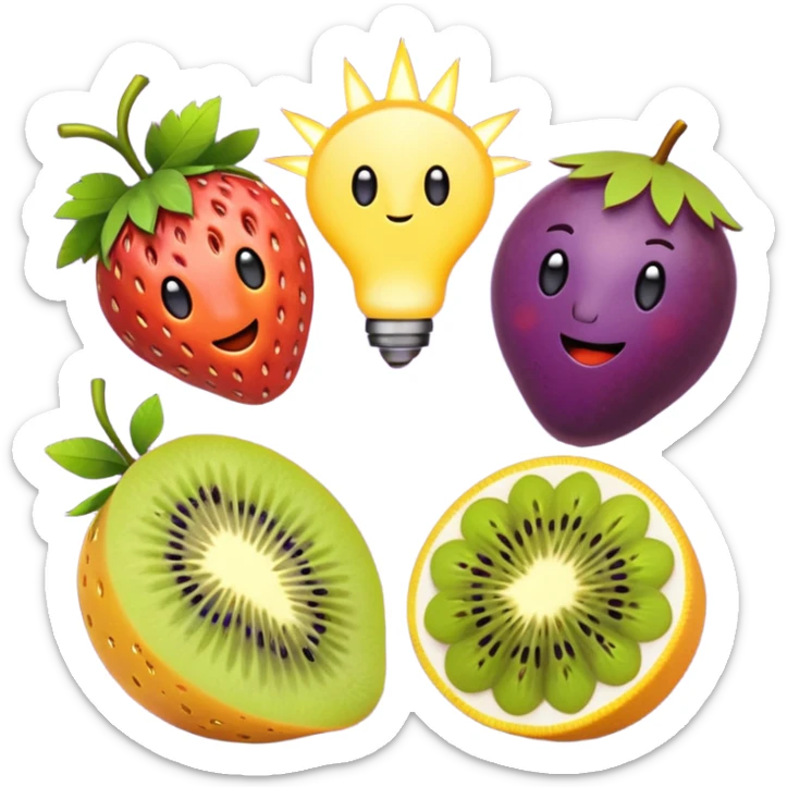 minimalno 6 emojija) koji će biti specifični za EnergoVibe, koristeći ih za interakciju s  pratiteljima na društvenim medijima koristeći alat Emojis . kreirani emojiji odražavaju raznolikost okusa EnergoBoosta. sticker