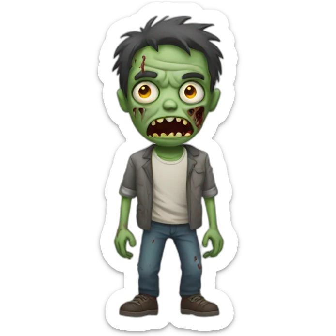 Zombie sticker