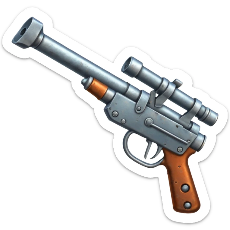 harpoon gun sticker