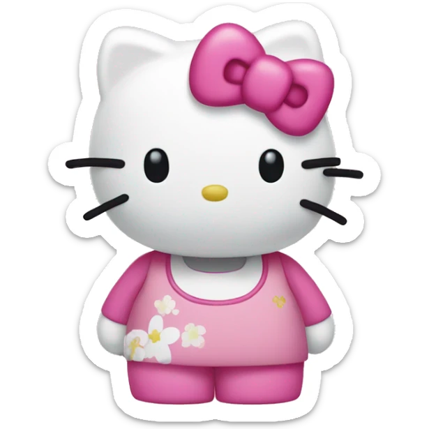 hello kitty  sticker
