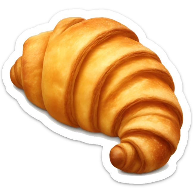Croissant sticker