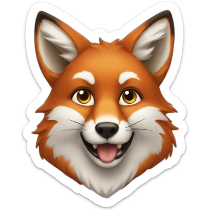Renard sticker