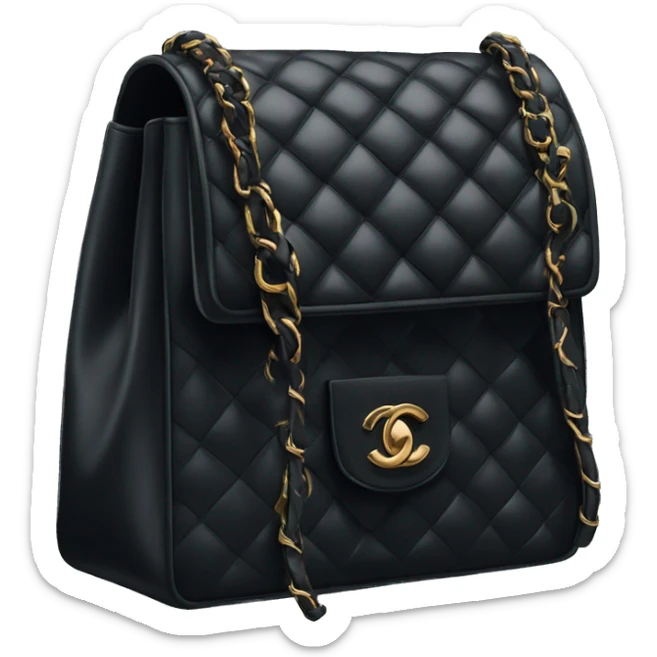 Chanel bag sticker