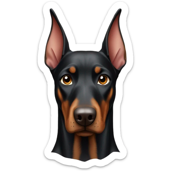 doberman  sticker