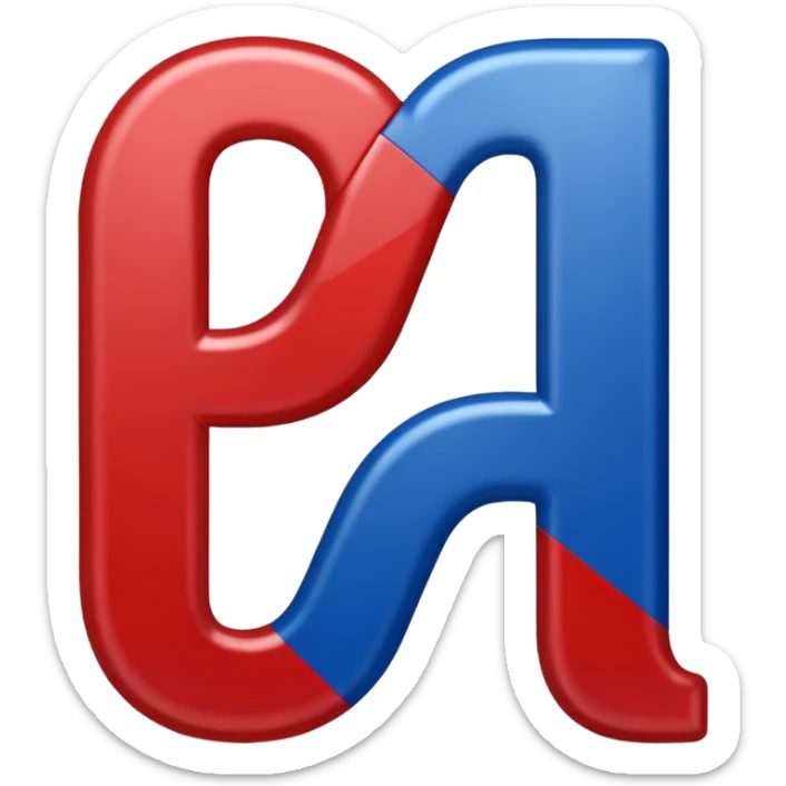 Can u make a emoji with letters CFFA and there color are USA colors make it letters sticker