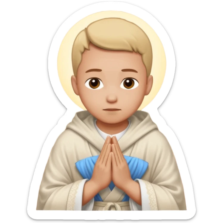 pray to the lord in the peace of our home sticker