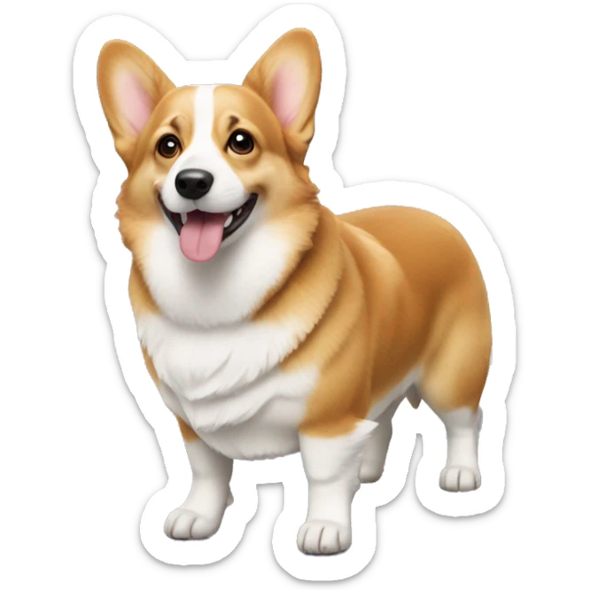 Corgi sticker