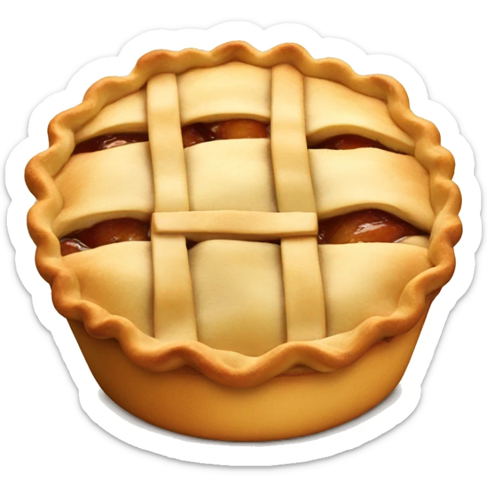 apple pie sticker