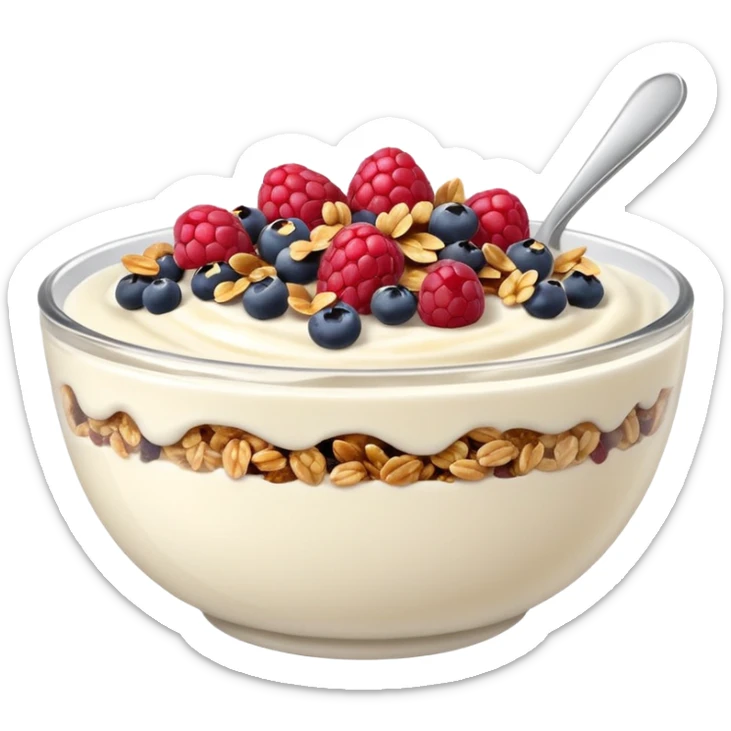 yogurt bowl sticker