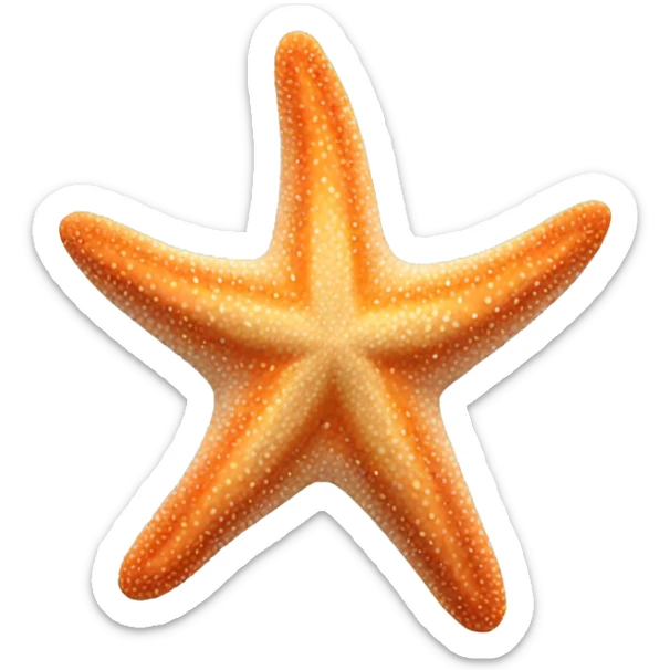 Starfish sticker