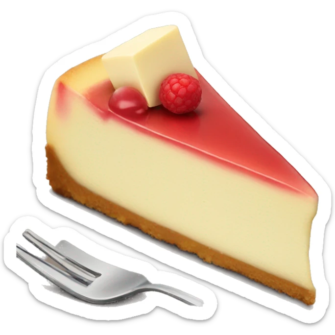Cheesecake sticker
