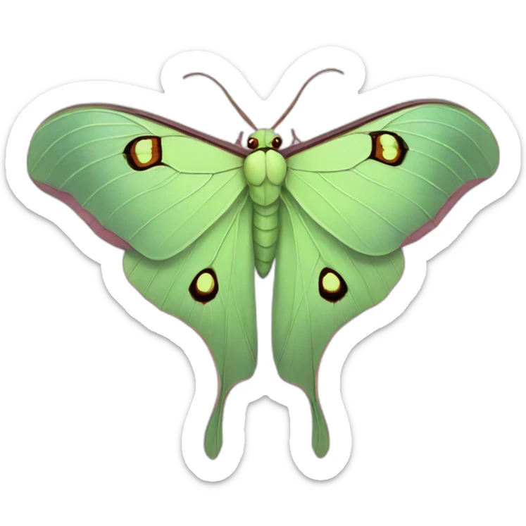 Luna Moth  sticker