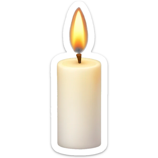 Candle sticker