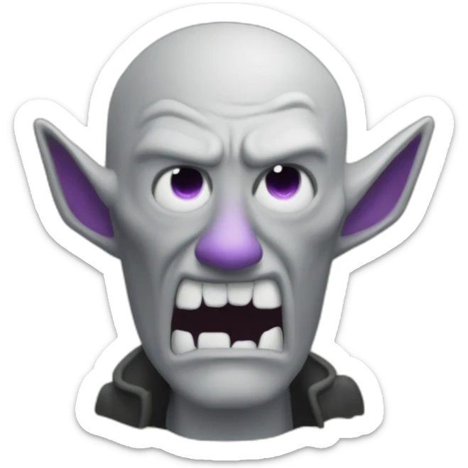 stark existence of incomprehension within the infinitely eldritch destruction of turmoil sticker