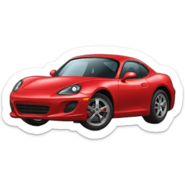 Spiderman car sticker