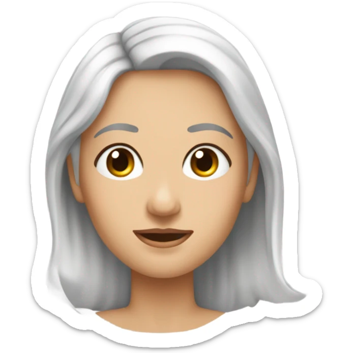 Cejas y pestañas  sticker