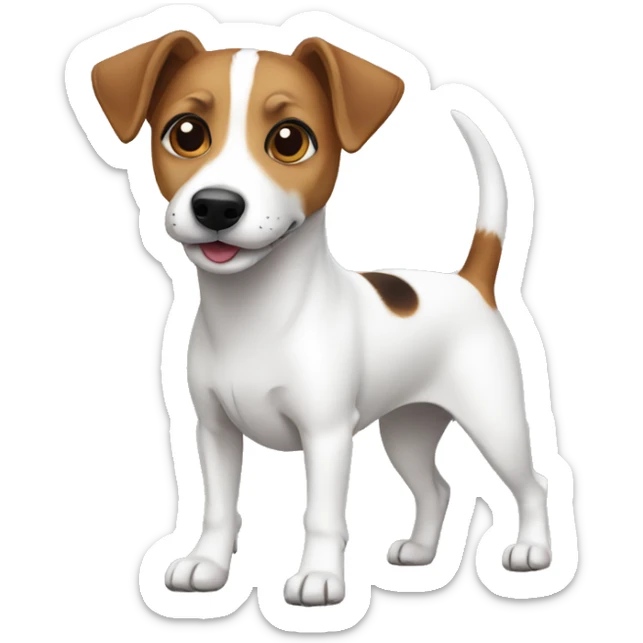 Jack russel full body sticker