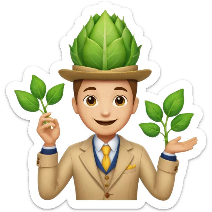 sprout dandys world sticker