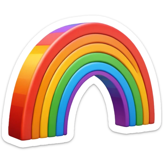 Rainbow  sticker