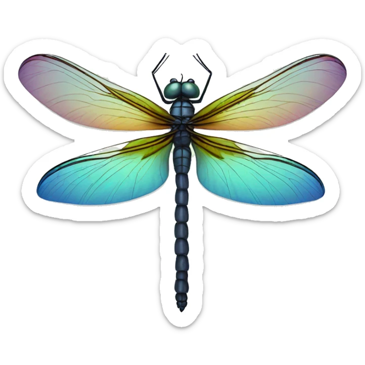 Dragonfly sticker