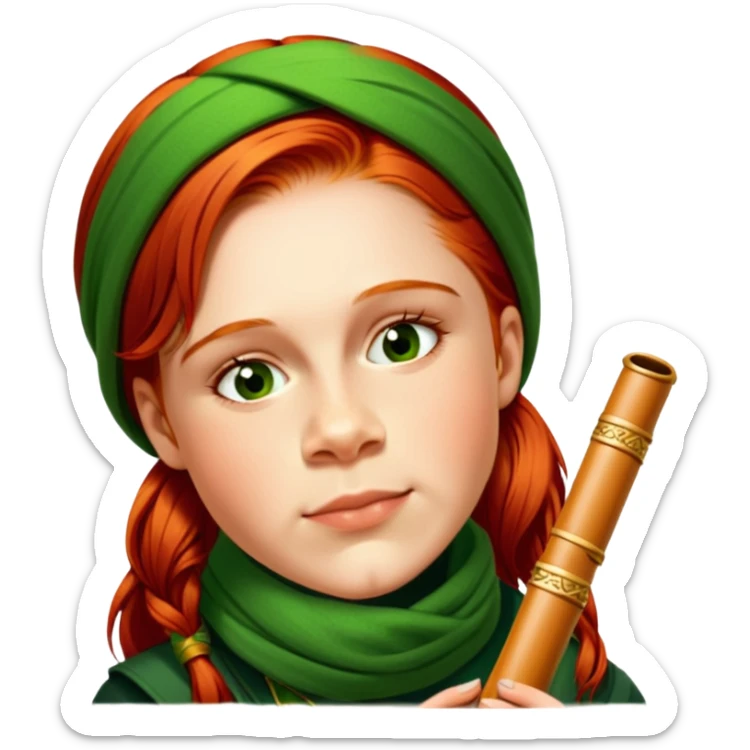 Celtic Piper sticker