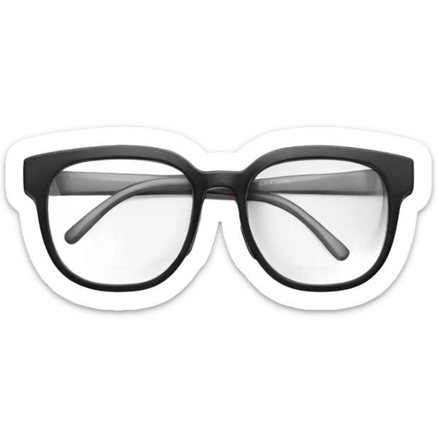 glasses sticker