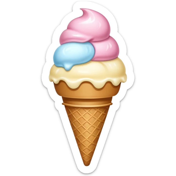 ice cream sticker