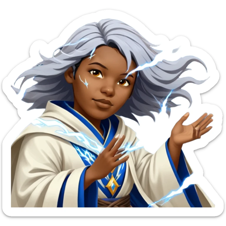Storm Wizard sticker