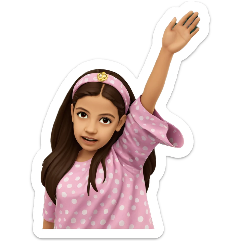 dress up parody queen sticker