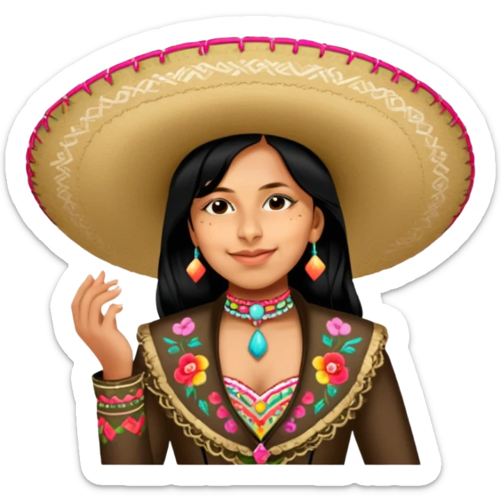 Charro Performer sticker