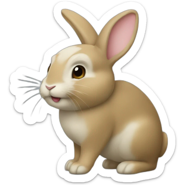 lapin-métro sticker