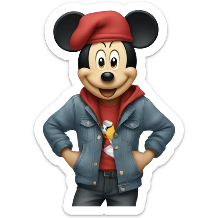 mickey mouse sticker