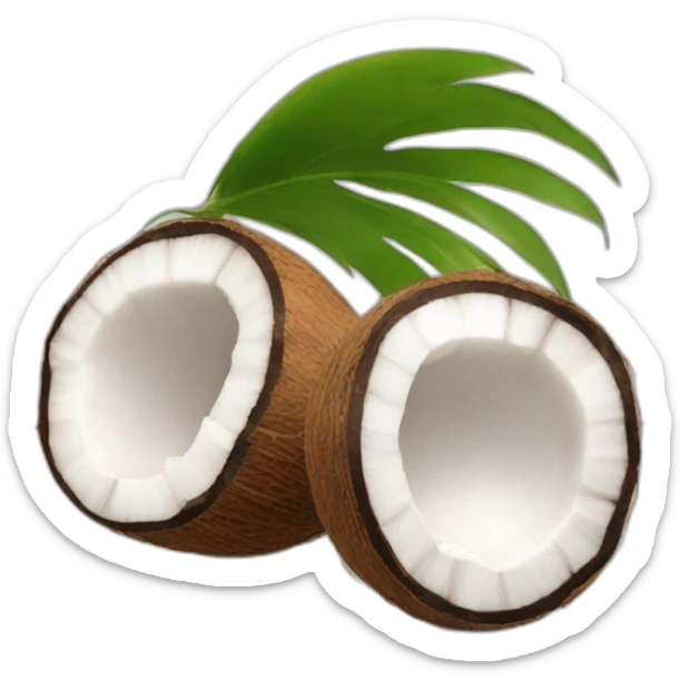 coconut sticker