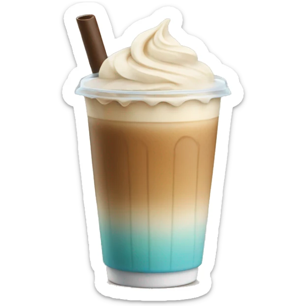 ice latte sticker