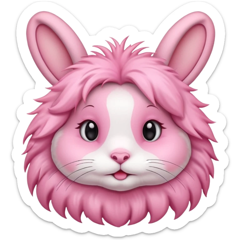 Pinky rabbitt sticker