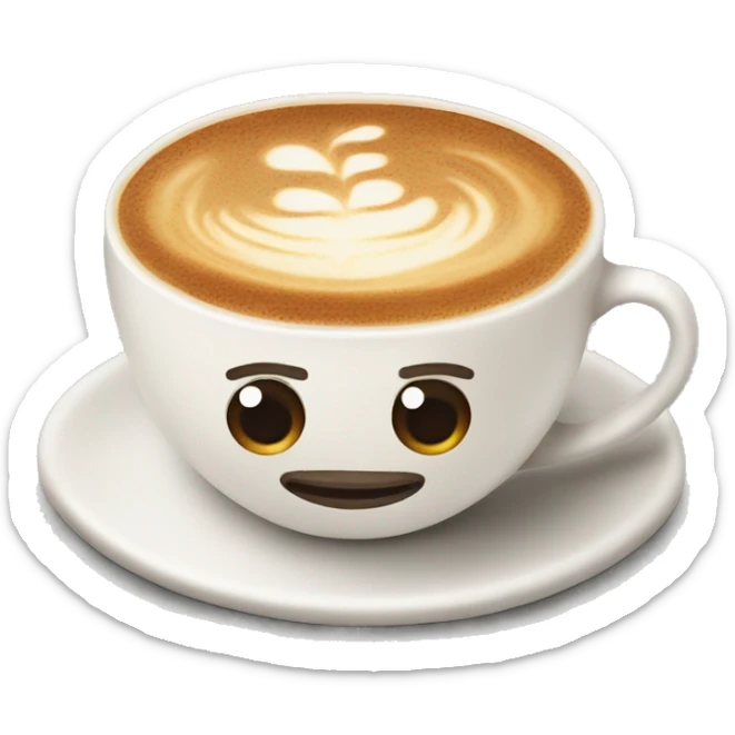 cappuccino sticker