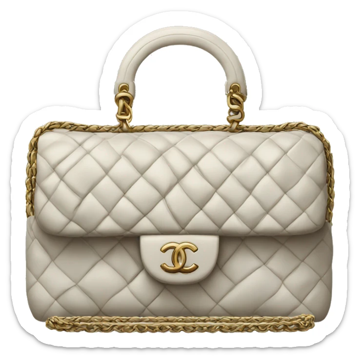 Chanel bag sticker