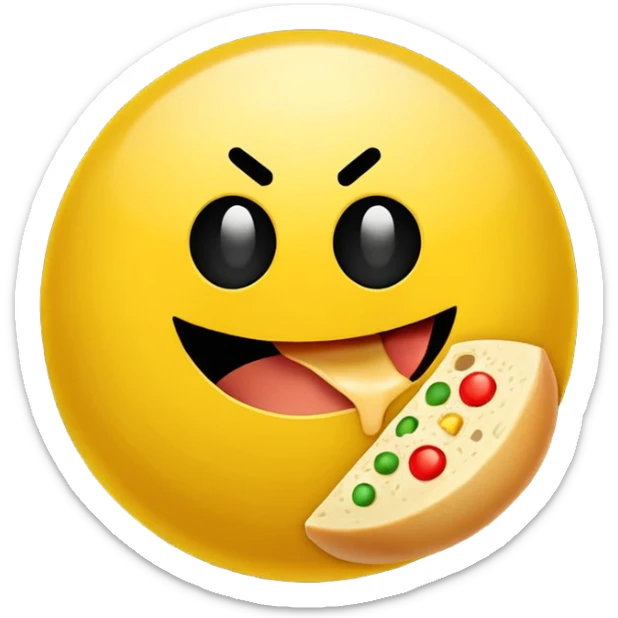 I want classic Pac man or smiley icon showing the phrase: "Feed me with more information, please!!!"
It should show the strong desire to learn more, to get more information about the discussed topic, to collect more data...
It must highlight the DATA and INFORMATION is the desired topic. sticker