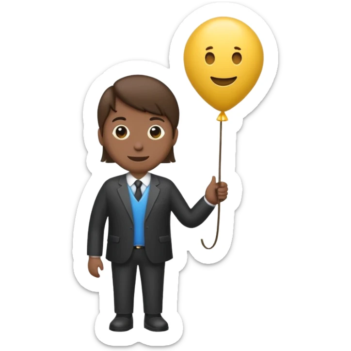 maak een emoji met een persoon in eht midden, een tekstbalon met een vinkje en een teksbalon met een kruis sticker