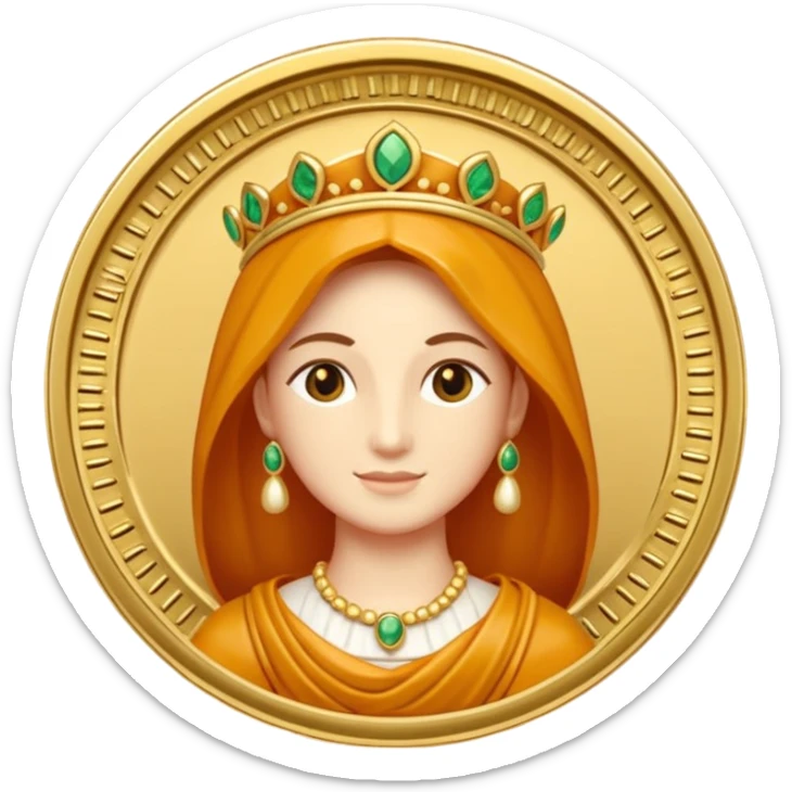 Una miniatura fotorrealista de una moneda de oro antigua o un billete de dólar plegado con un toque muy sutil y elegante de manteca de Karité derretida sobre ella. La luz dorada debe ser dominante. Colores: dorado, crema y terracota. Estilo: lujo financiero y orgánica. Enfoque suave. sticker