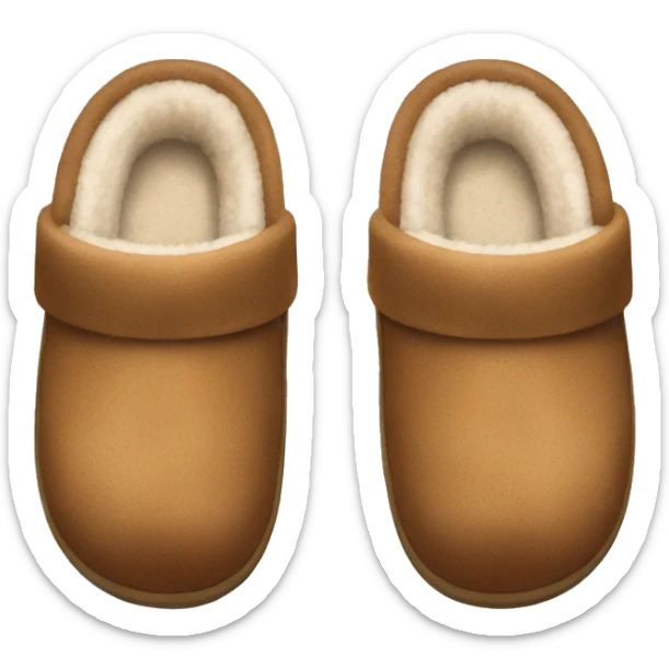 Ugg slippers sticker