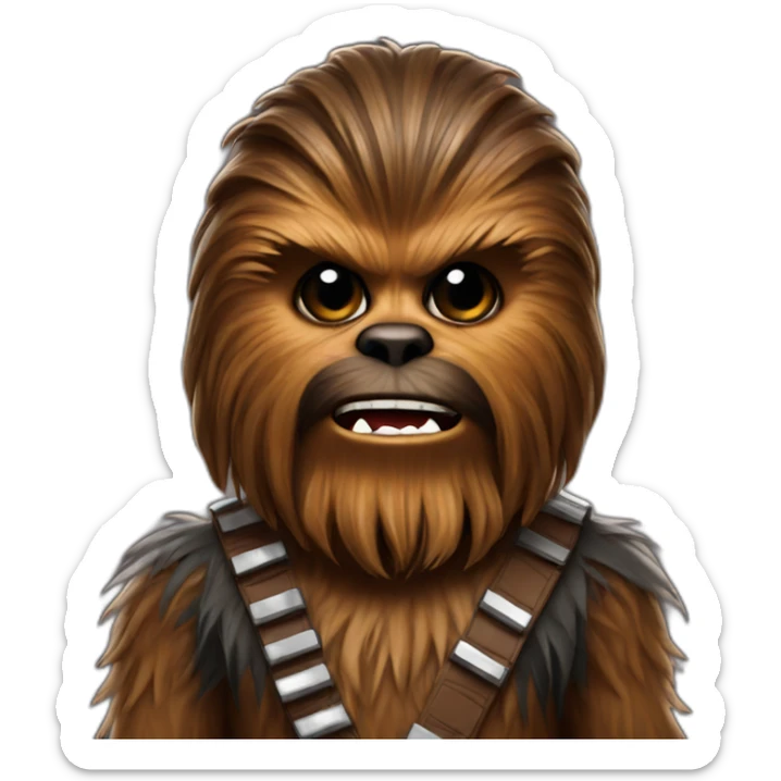 Chewbacca sticker