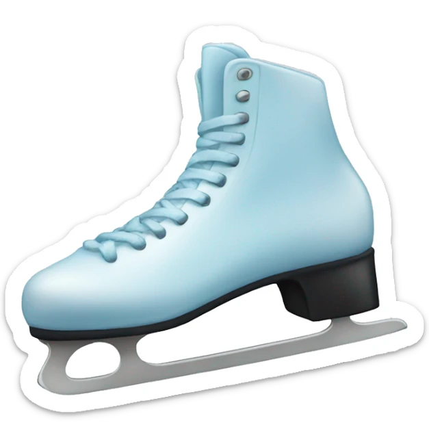 ice skating  sticker
