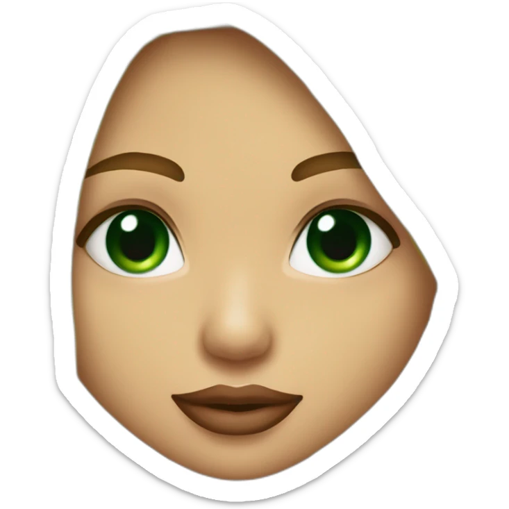 Romeo Santos give a kiss on the mouth blond girl amd green eyes sticker