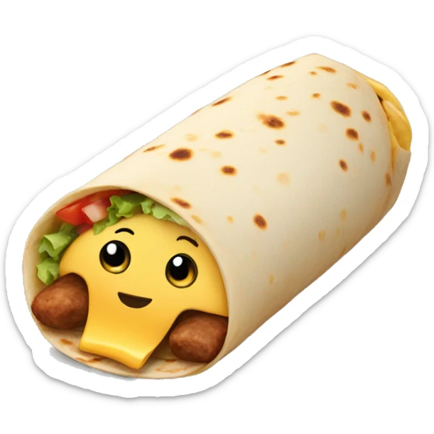 burrito sticker