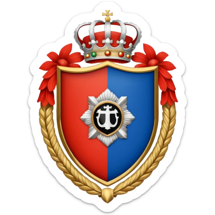 Create an emoji for the coat of arms of italian carabinieri sticker
