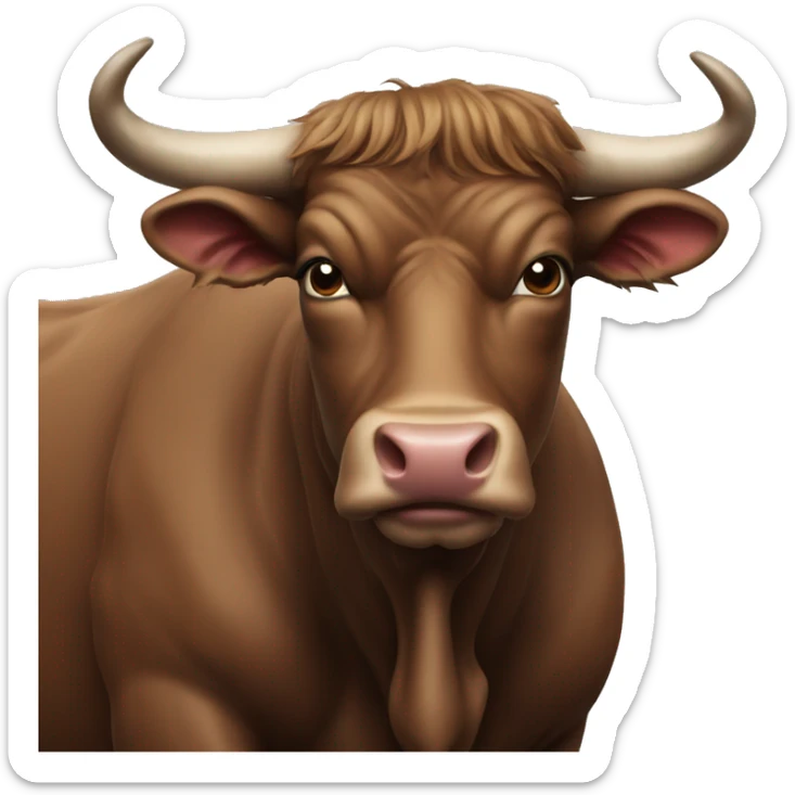 BULL sticker